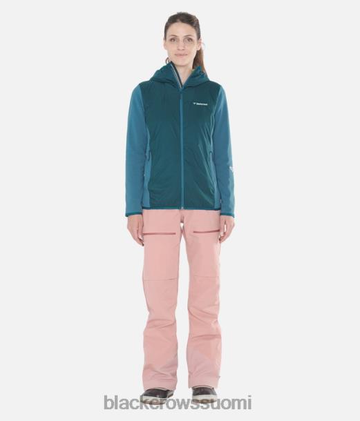 vaatteet Black Crows freebird alfa hybriditakki tummanvihreä naiset Z848V256