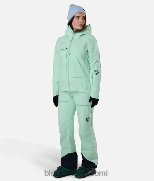 vaatteet Black Crows freebird xpore takki vaaleanvihreä naiset Z848V272