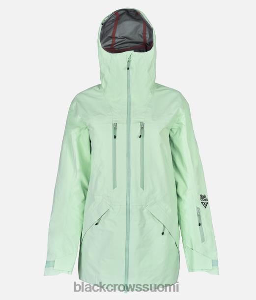 vaatteet Black Crows ora xpore takki vaaleanvihreä naiset Z848V236